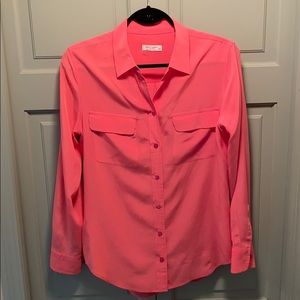 Pink equipment shirt size M